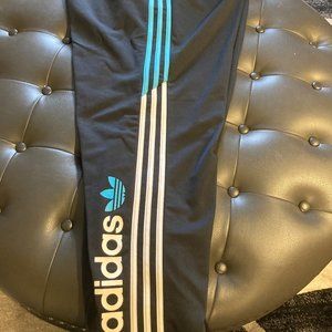 Adidas Navy Blue/Teal & White Stripes 2XL Pants